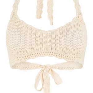 Spell 🌴 Salina Crochet Crop Top XL NWT